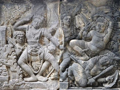 The Ramayana Reliefs from the Candi Prambanan! Intricate Carvings and Exquisite Storytelling