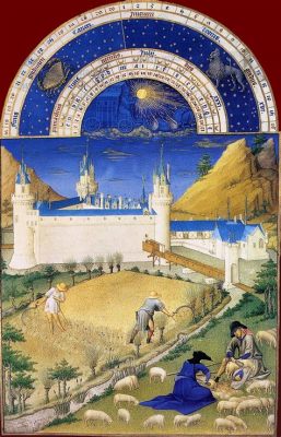  Les Très Riches Heures du Duc de Berry - Symboliikkaa ja Yksityiskohtia 1500-luvun Ranskassa!