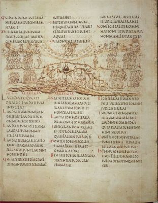 The Utrecht Psalter: Ikoninen ja Lumoava Käsityö 9. Vuosisadalta!